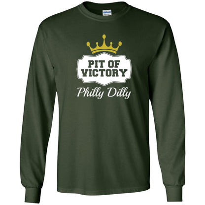 Football Lover T-shirt Philly Dilly Pit Of Victory T-shirt Forest Green