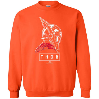 Marvel Thor Ragnarok God Of Tonal Street View T-shirt Orange