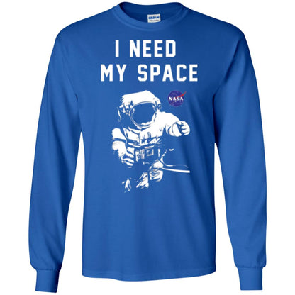 Faded Astronaut T-shirt I Need My Space Royal