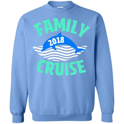 Family T-shirt Cruise Vacation 2018 Carolina Blue