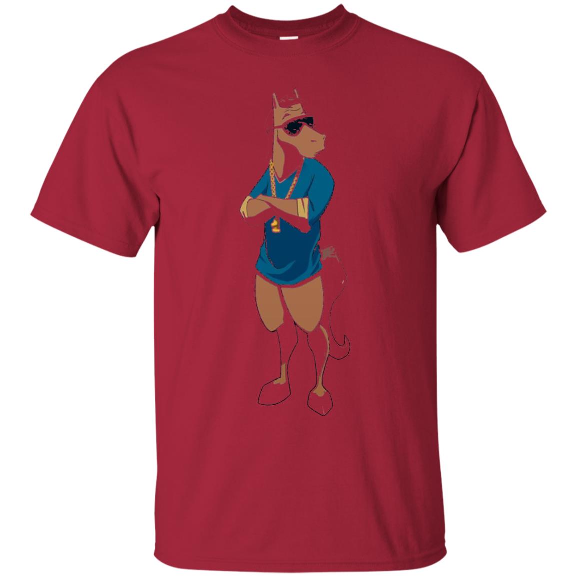 The Rapping Race Horse Hip-hop Horse Lover T-shirt Cardinal