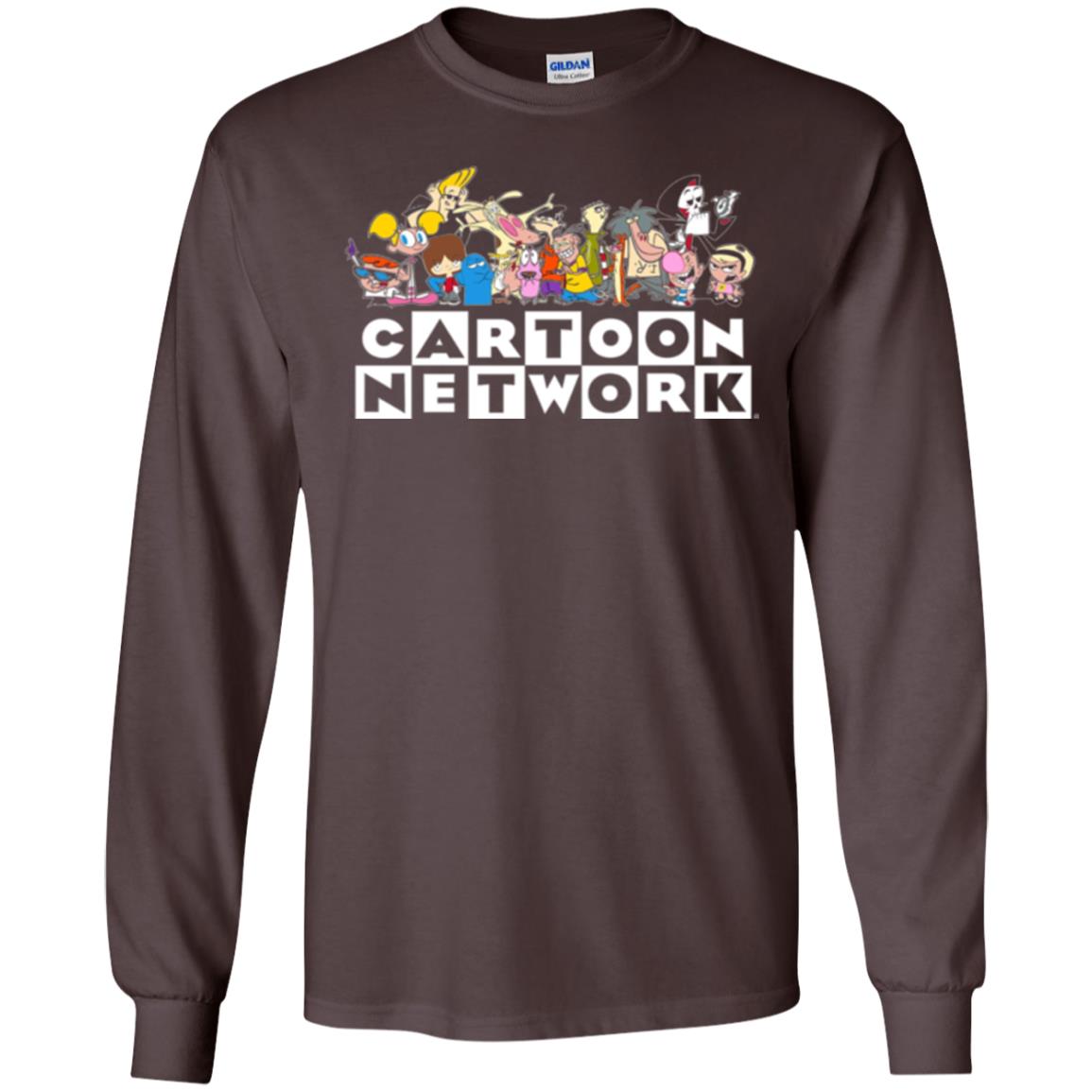 Cartoon T-shirt Classic Character Feature Dark Chocolate