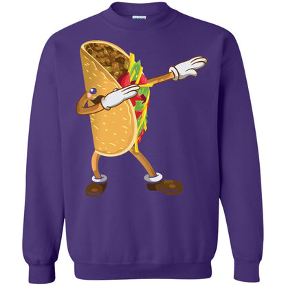 Dabbing Taco Shirt Funny Cinco De Mayo 2018 Purple
