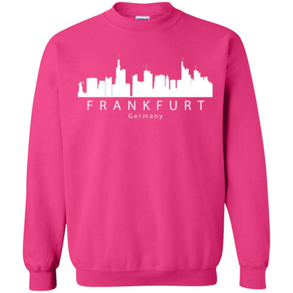 Frankfurt Germany Skyline T-shirt Heliconia