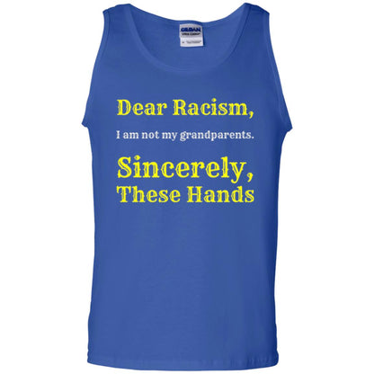 Dear Racism, I Am Not Your Prandparents. Sincerely, These Hand Royal