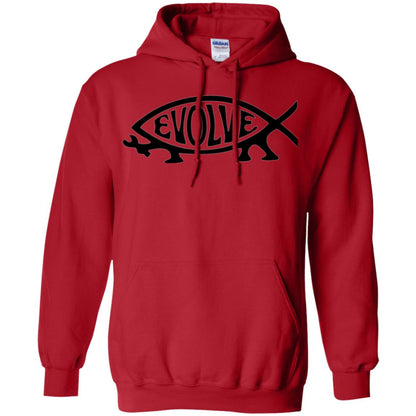 Darwin Evolution Evolve T-shirt Red