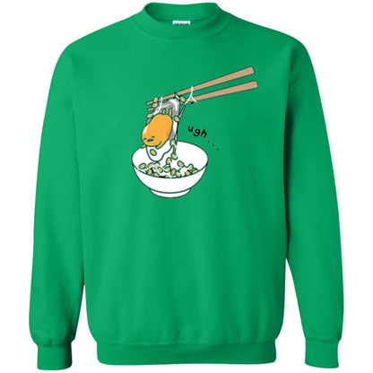 Cartoon T-shirt Gudetama Chopsticks Irish Green