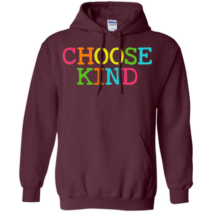 Choose Kind Be Kind Anti Bullying T-shirt Maroon