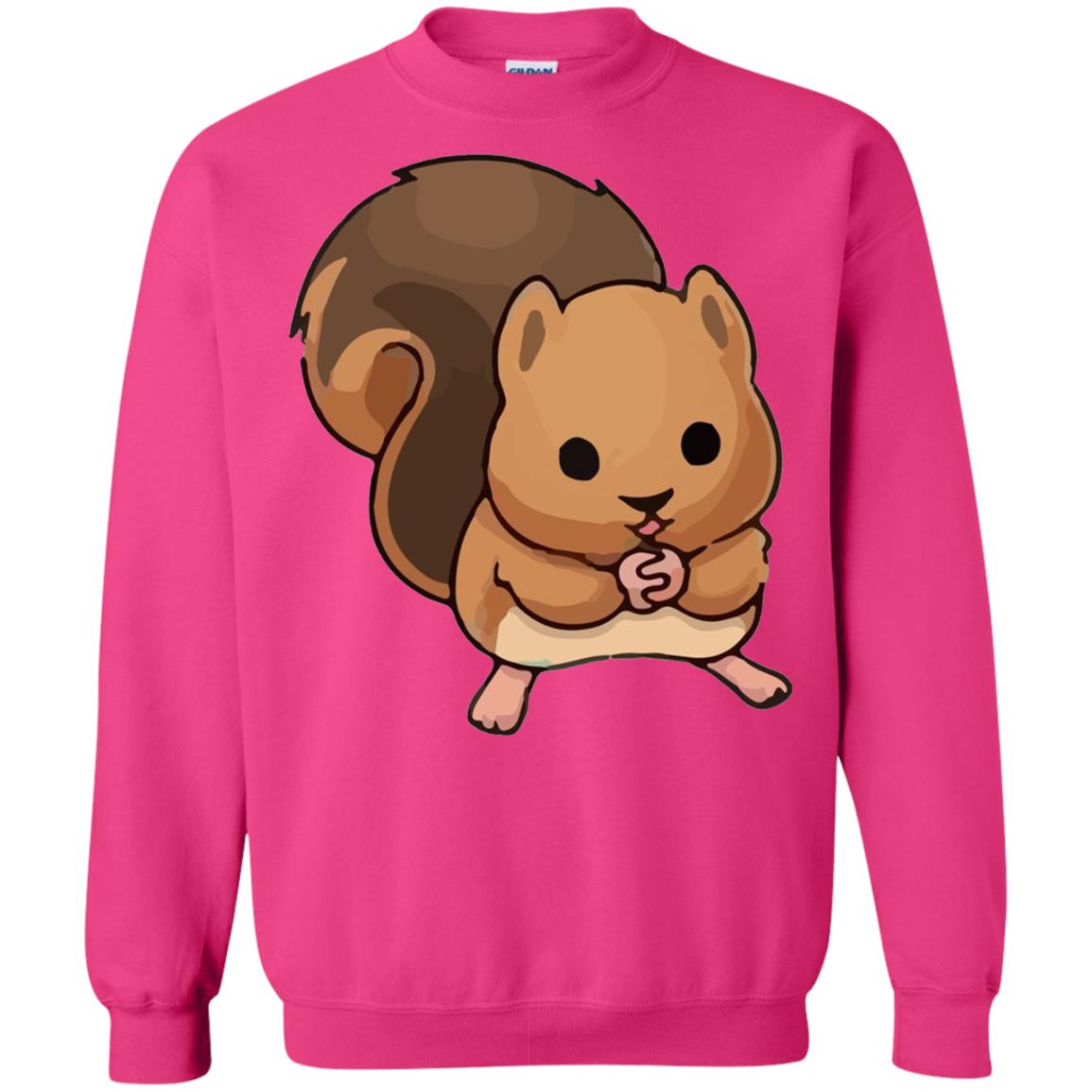 Cute Squirrel Graphic T-shirt Heliconia