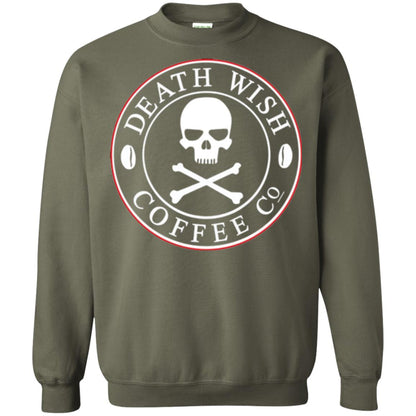 Death Wish Coffee Logo T-shirt Military Green