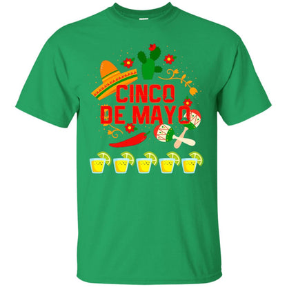 Fiesta Cinco De Mayo T-shirt Cinco De Mayo Irish Green