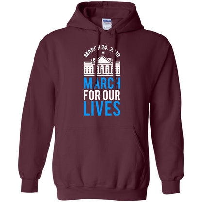 March For Our Lives March 24 2018 T-shirt Maroon