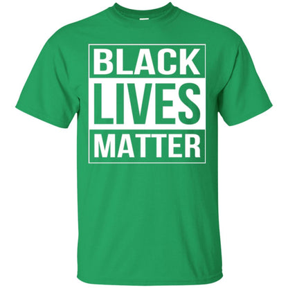 Political Protest T-shirt Black Lives Matter Irish Green