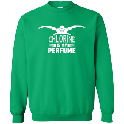 Swimmer T-shirt Chloring Is My Perfume T-shirt Irish Green