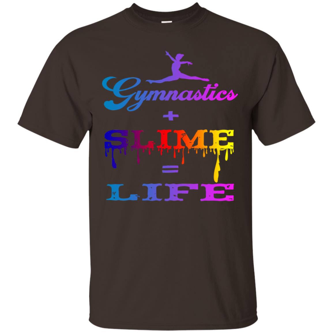 Gymnastics Smile Life Shirt For Womens Dark Chocolate