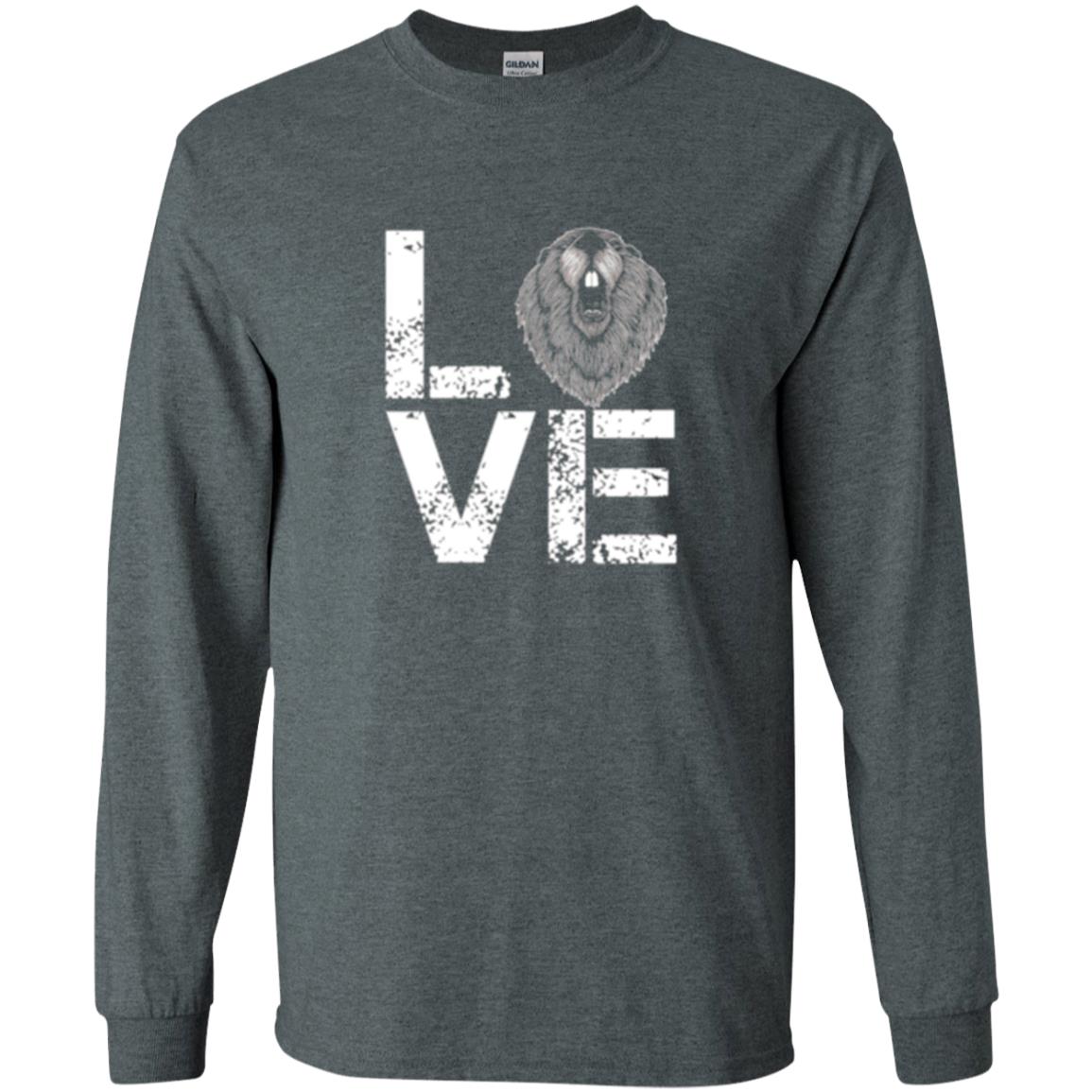 Beaver T-shirt Love Beaver Dark Heather