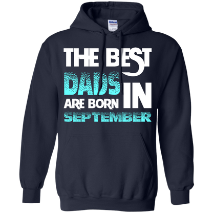 Daddy T-shirt The Best Dads Are Born In September Navy