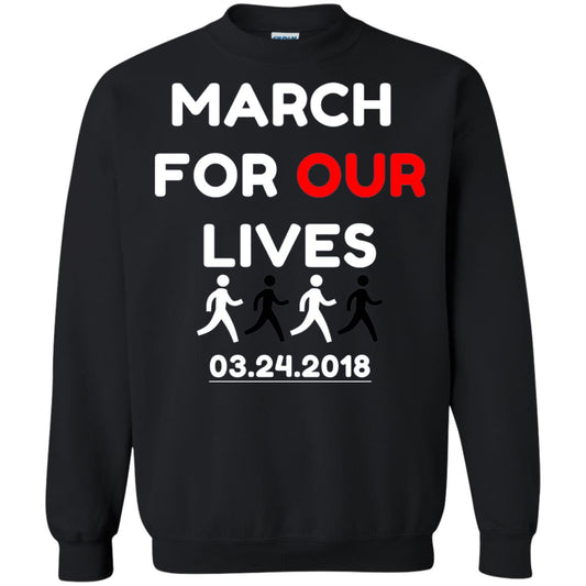 March For Our Lives Gun Control T-shirt Black