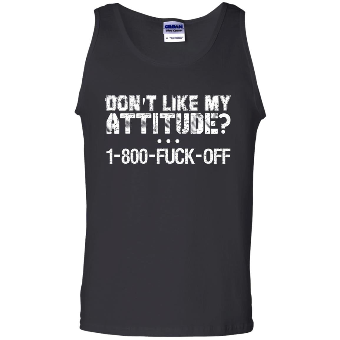 Don't Like My Attitude 1-800 Shirt For Daddy Black