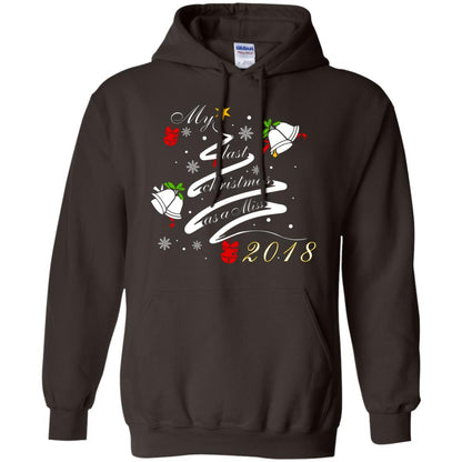 My Last Christmas As A Miss 2018 X-mas Shirt For Married Womens Dark Chocolate