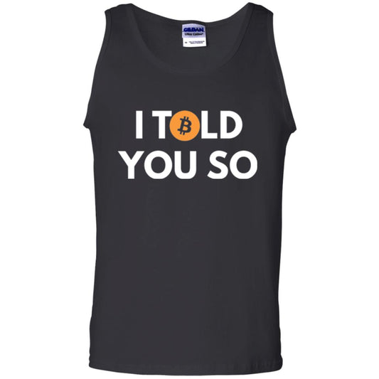 Bitcoin T-shirt I Told You So Black