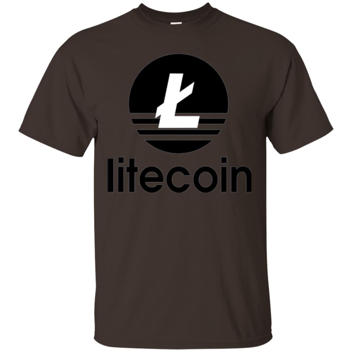 Litecoin Ltc T-shirt Dark Chocolate