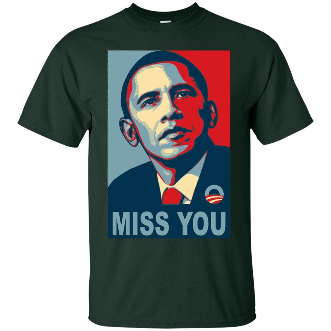 American President Miss You Political T-shirt Forest