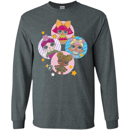 Dolls Lol Birthday #squadgoals Doll Lover T-shirt Dark Heather