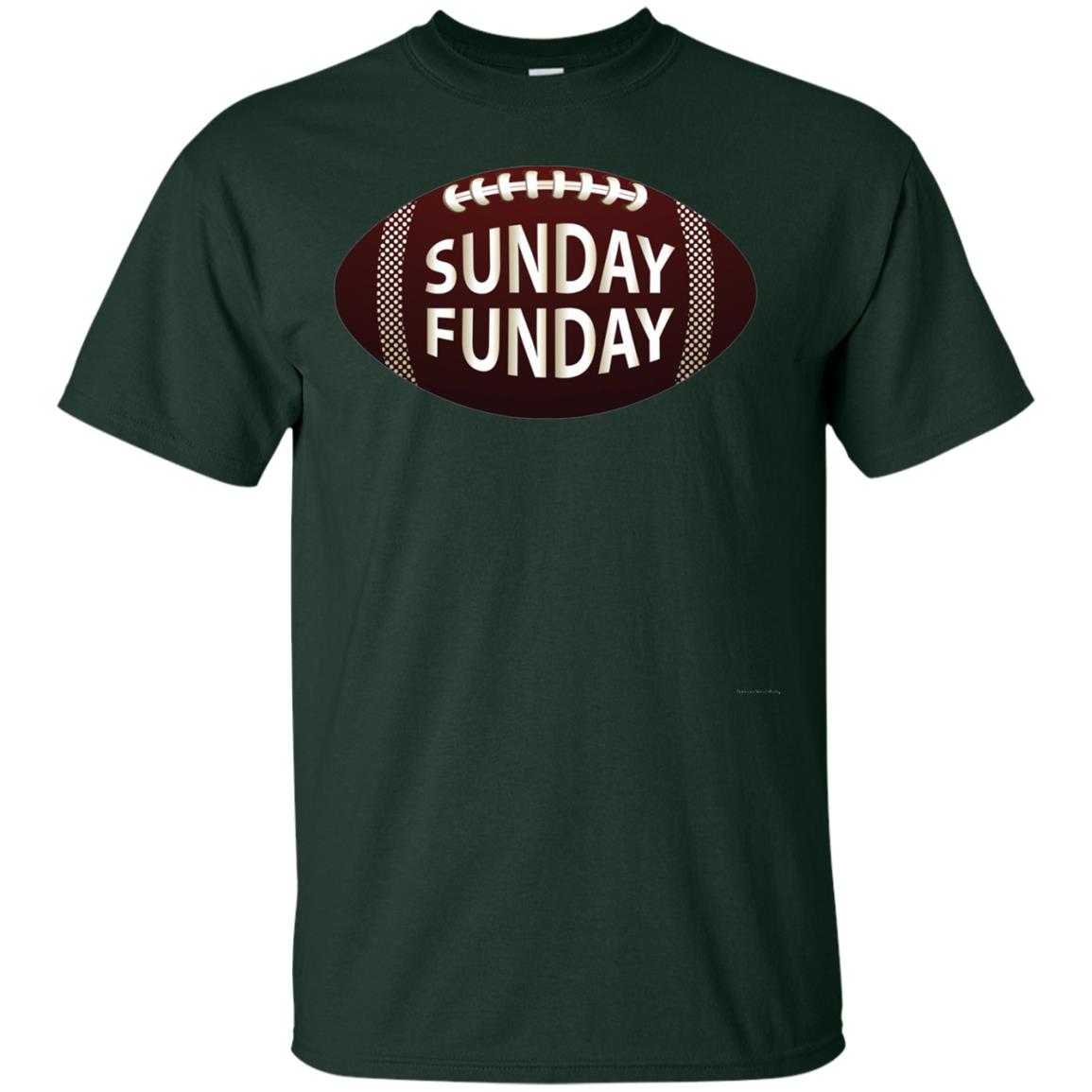Sunday Funday Football T-shirt Forest