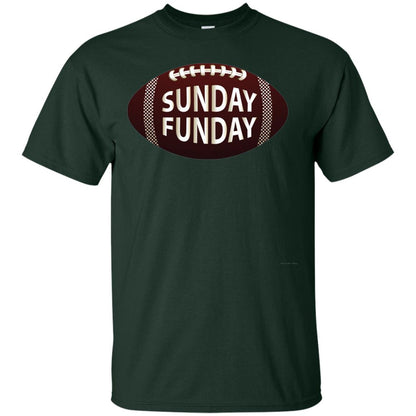 Sunday Funday Football T-shirt Forest