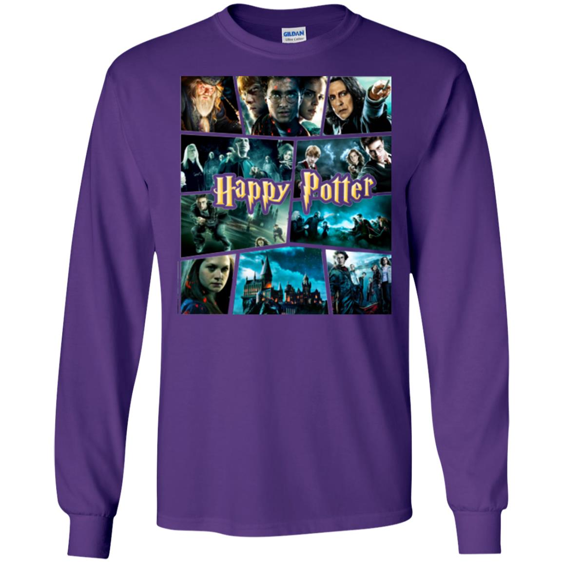 Harry Potter Characters T-shirtG240 Gildan LS Ultra Cotton T-Shirt