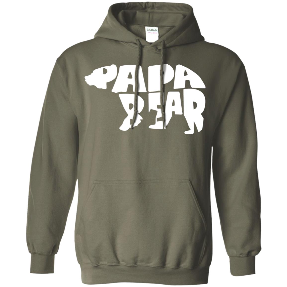 Bear Papa Shirt Military Green