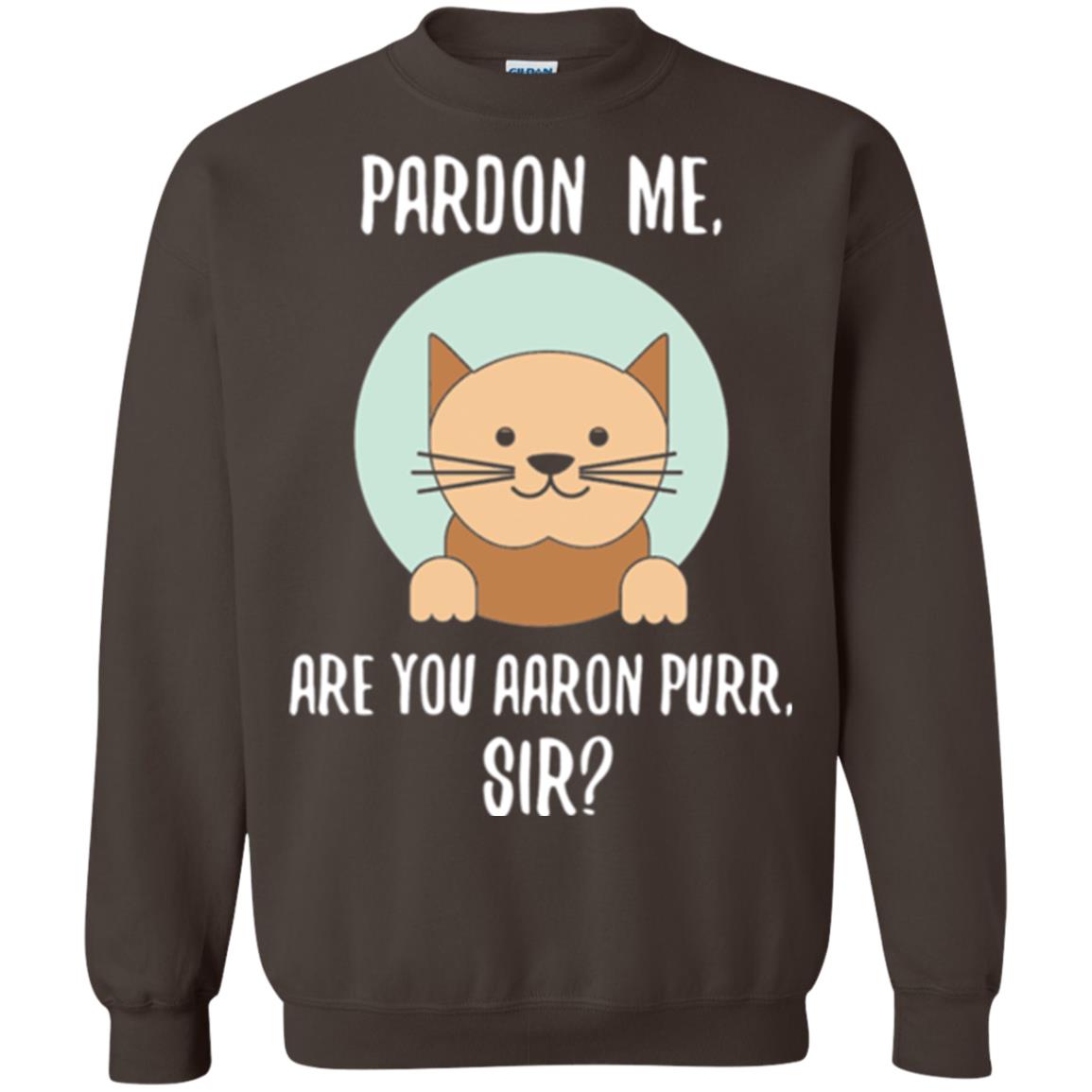 The Hamilton Cat T-shirt Pardon Me Dark Chocolate