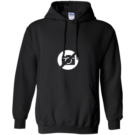 Just No Pictures Image T-shirt Black