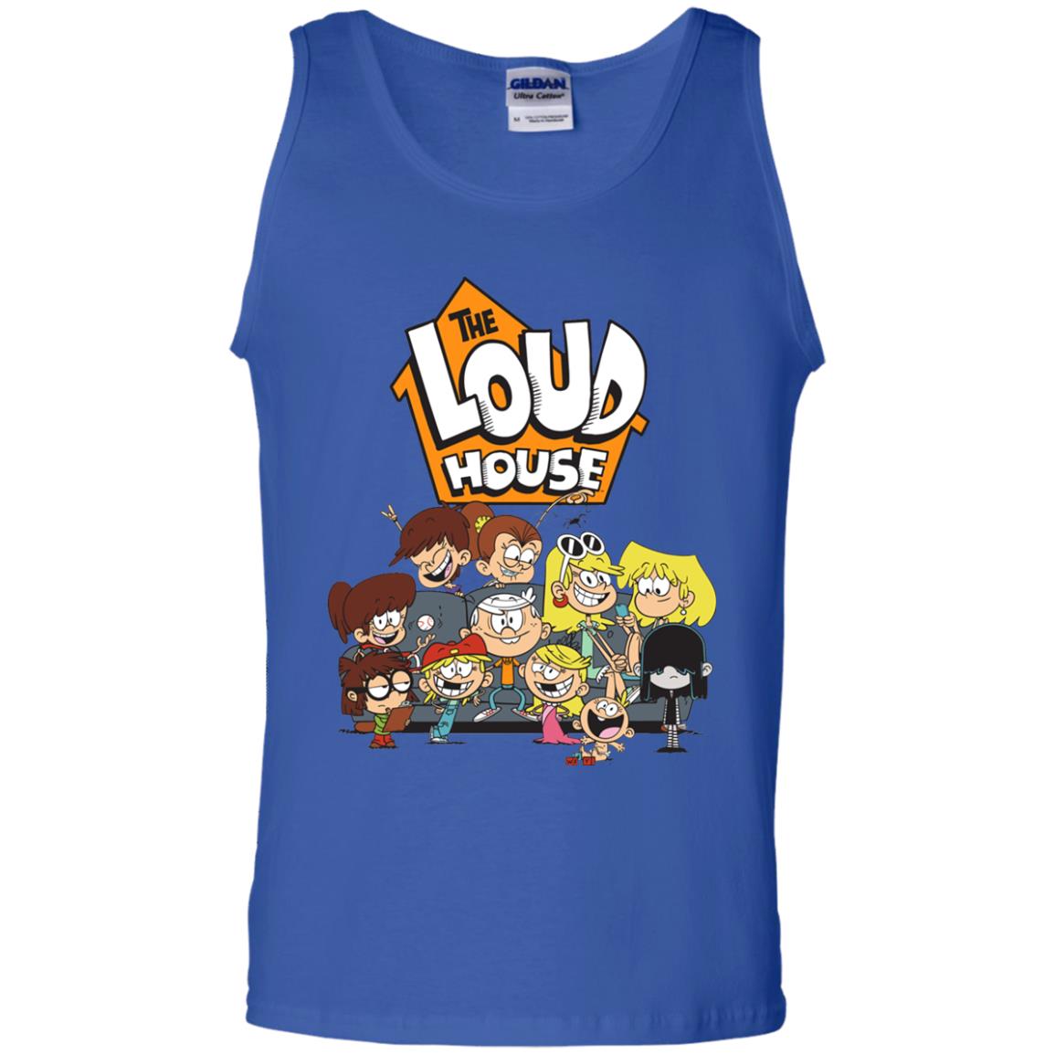 Nickelodeon The Loud House Character T-shirt Royal