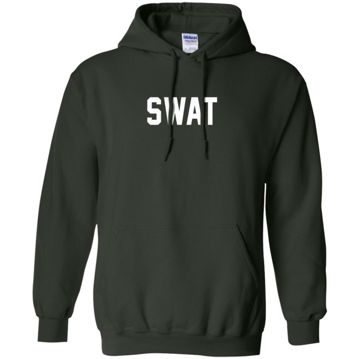 Police Officer T-shirt Swat Police Forest Green