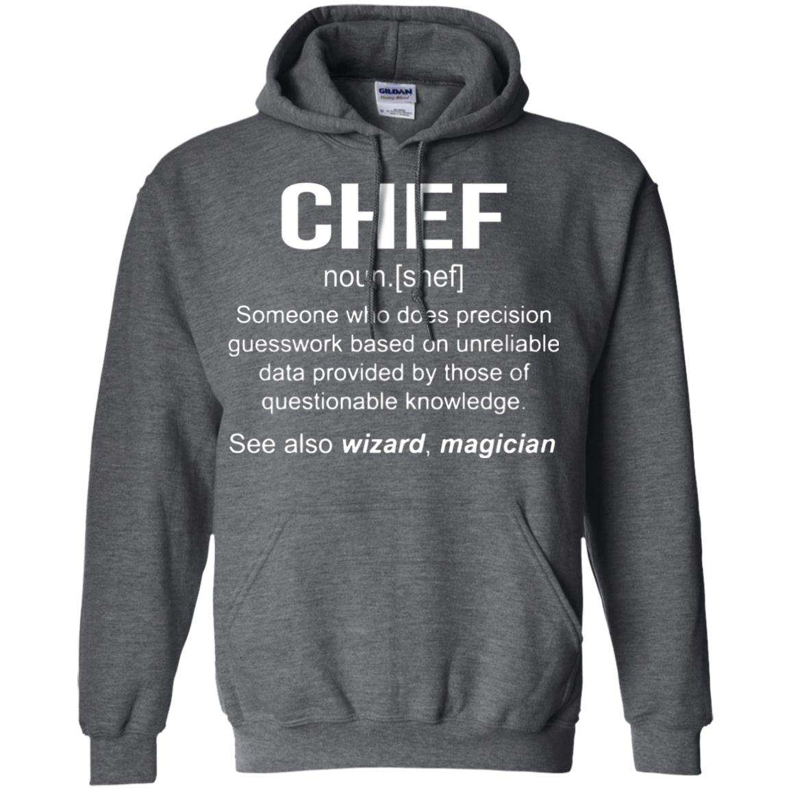Funny Chef Meaning Shirt Chef Noun Definition Dark Heather