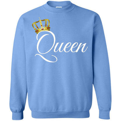 King And Queen T-shirt Matching Couple Outfits Carolina Blue