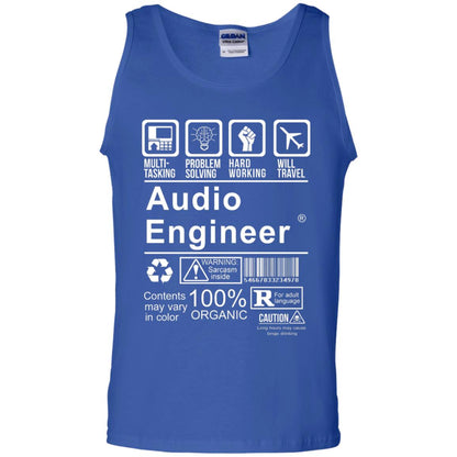 Audio Engineer Shirt Multi Tasking Problem Solving Royal