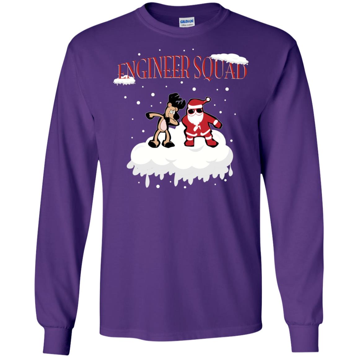 Engineer Squad Engineering X-mas Gift Shirt Purple