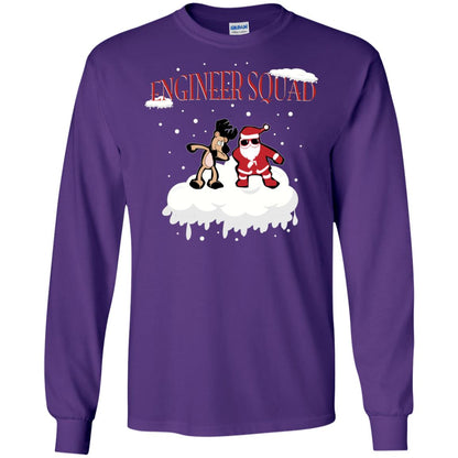 Engineer Squad Engineering X-mas Gift Shirt Purple