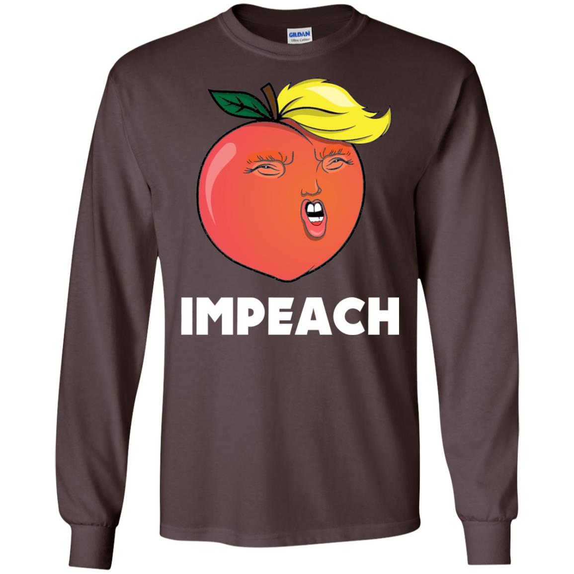 Anti Trump T-shirt Funny Trump Impeachment Dark Chocolate