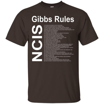 Gibbs Rules T-shirt Dark Chocolate