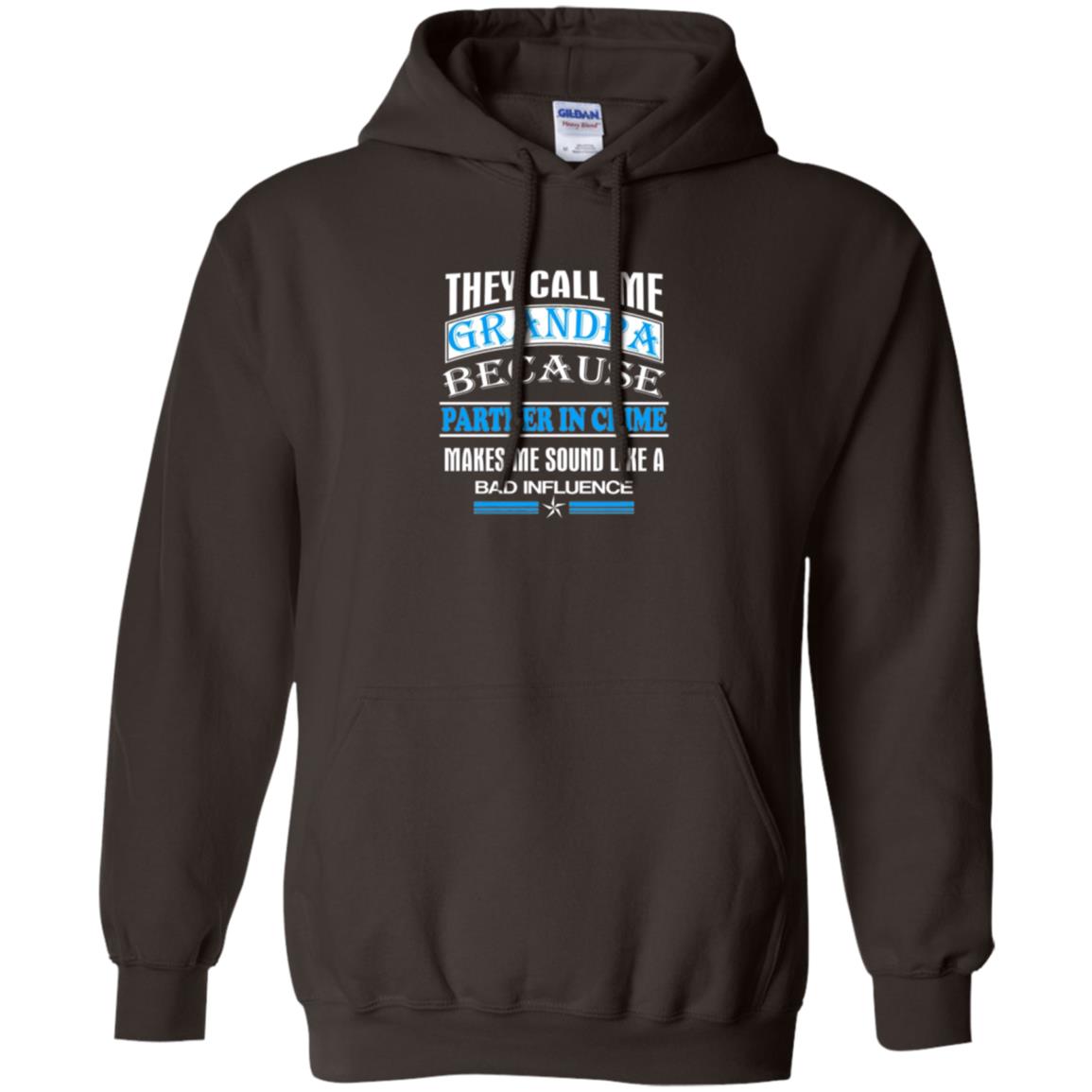 Family T-shirt They Call Me Grandpa Dark Chocolate