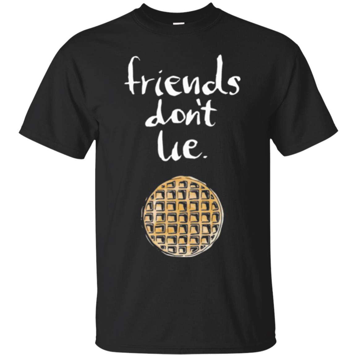 Friends T-shirt Friends Don_t Lie Black