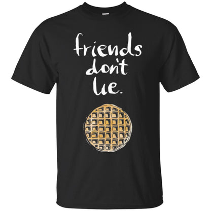 Friends T-shirt Friends Don_t Lie Black