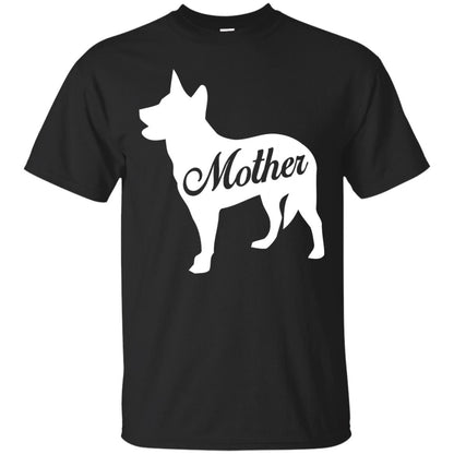 American Cattle Dog Mom T-shirt Black