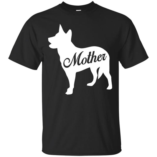 American Cattle Dog Mom T-shirt Black