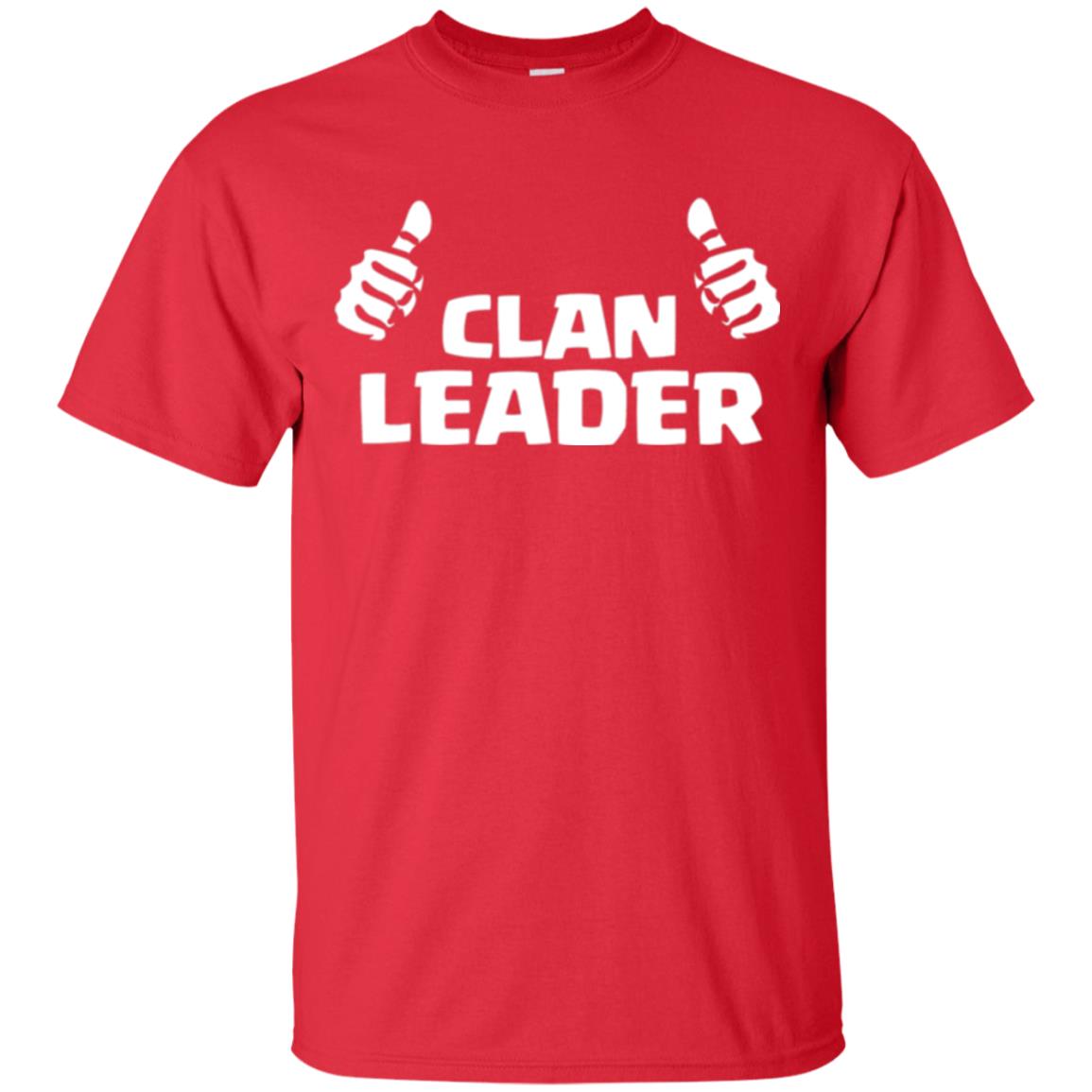 Mobile Gamers T-shirt Clan Leader Red