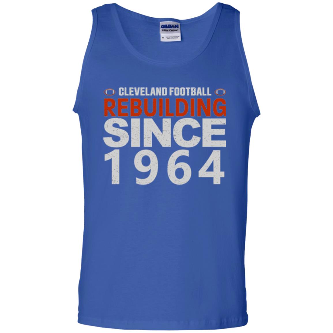 Football T-shirt Cleveland Football Rebuilding Since 1964 Royal
